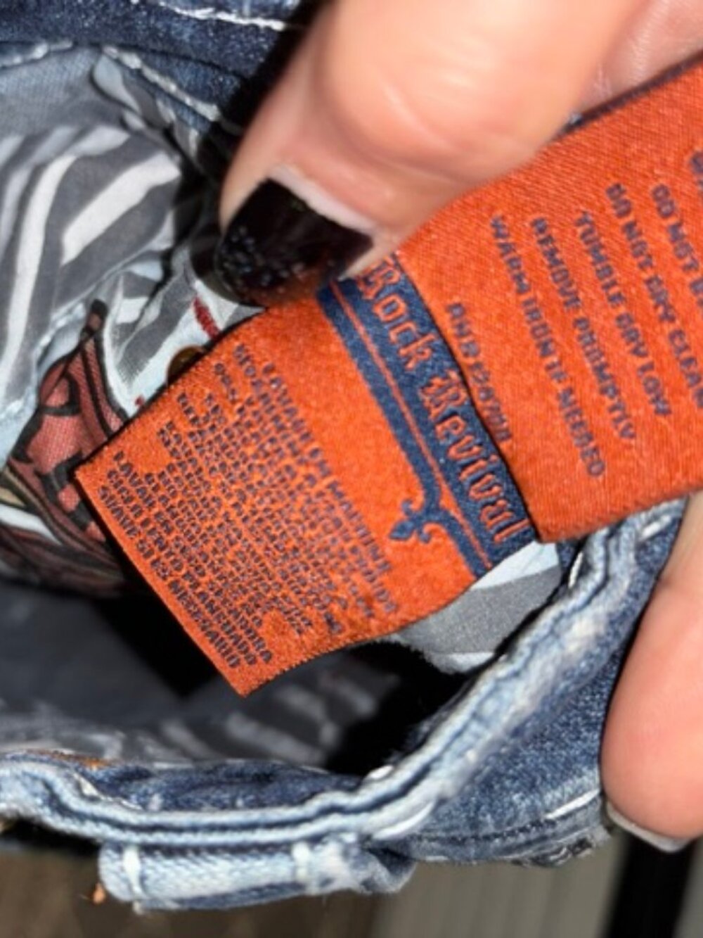 ROCK REVIVAL MENS JEANS 29 - Picture 6 of 7